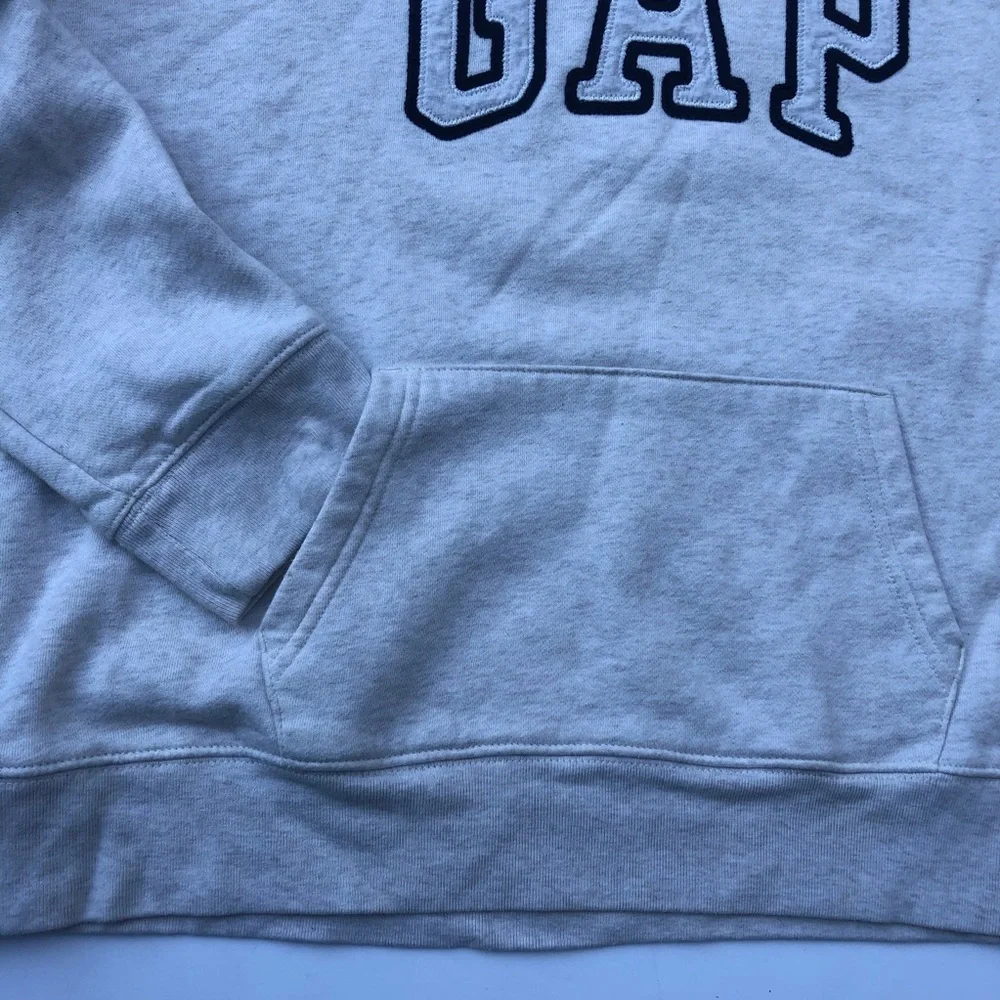 Gap hoodie unisex off white kids pullover Sz L